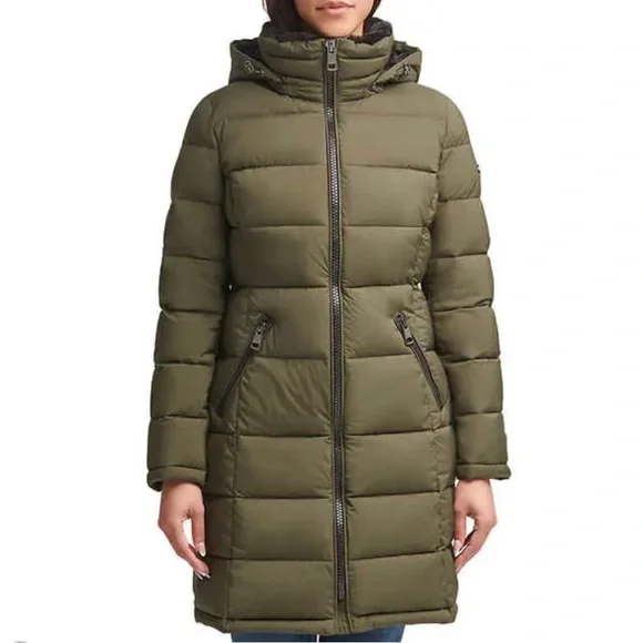 Andrew Marc Jackets Coats Andrew Marc Womens Long Stretch Parka Poshmark